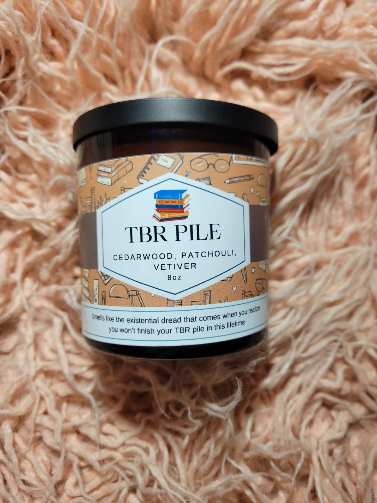 TBR PILE 8oz Candle