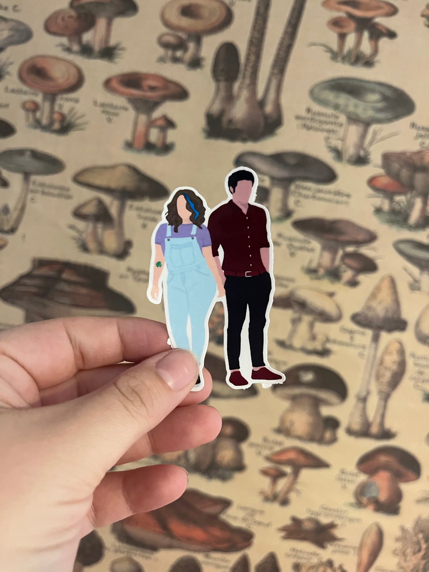 Reunions and Ruses Character Art Sticker