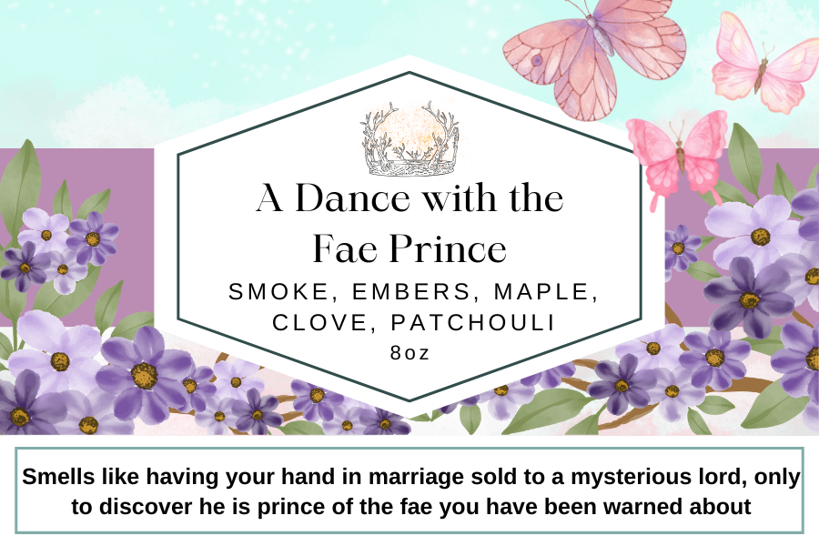 A Dance with the Fae Prince 8oz Candle