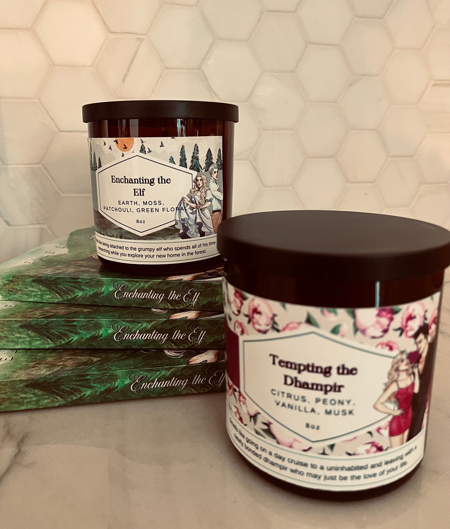 Tempting the Dhampir 8oz Candle