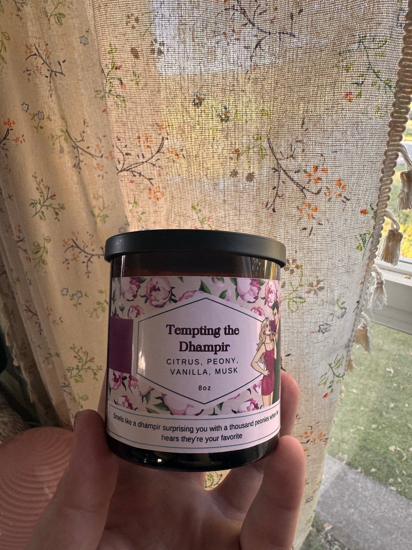 Tempting the Dhampir 8oz Candle