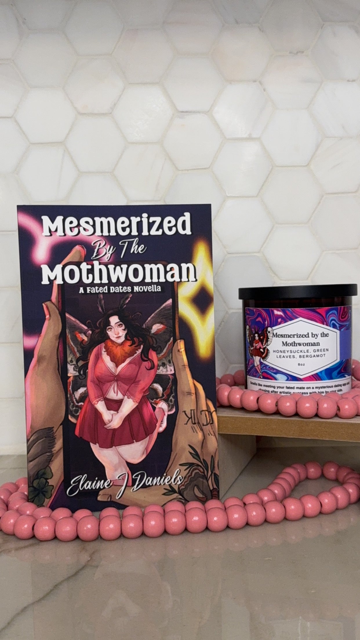 Mesmerized by the Mothwoman 8oz Candle