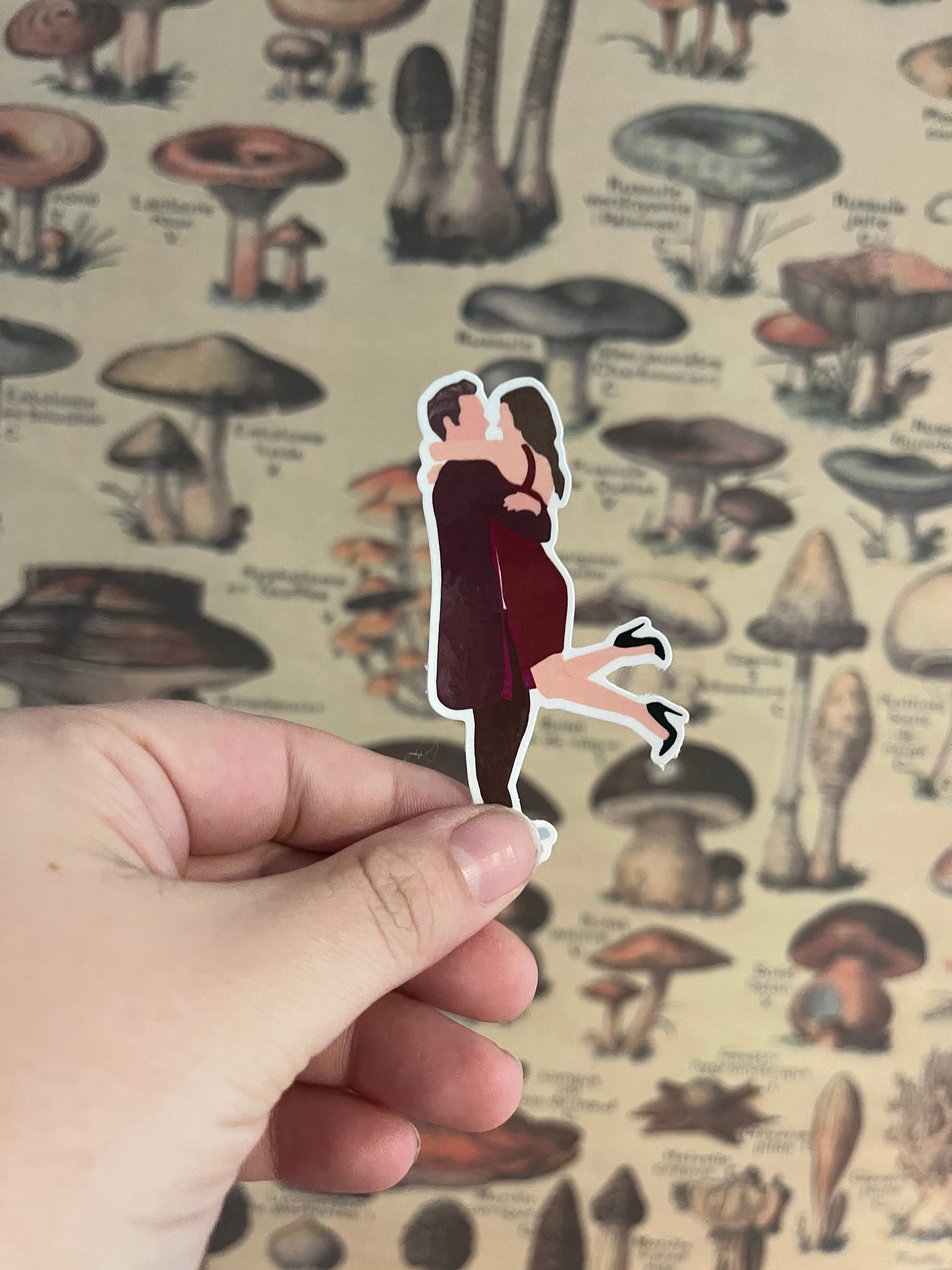 Matchmaking and Mixtapes Character Art Sticker