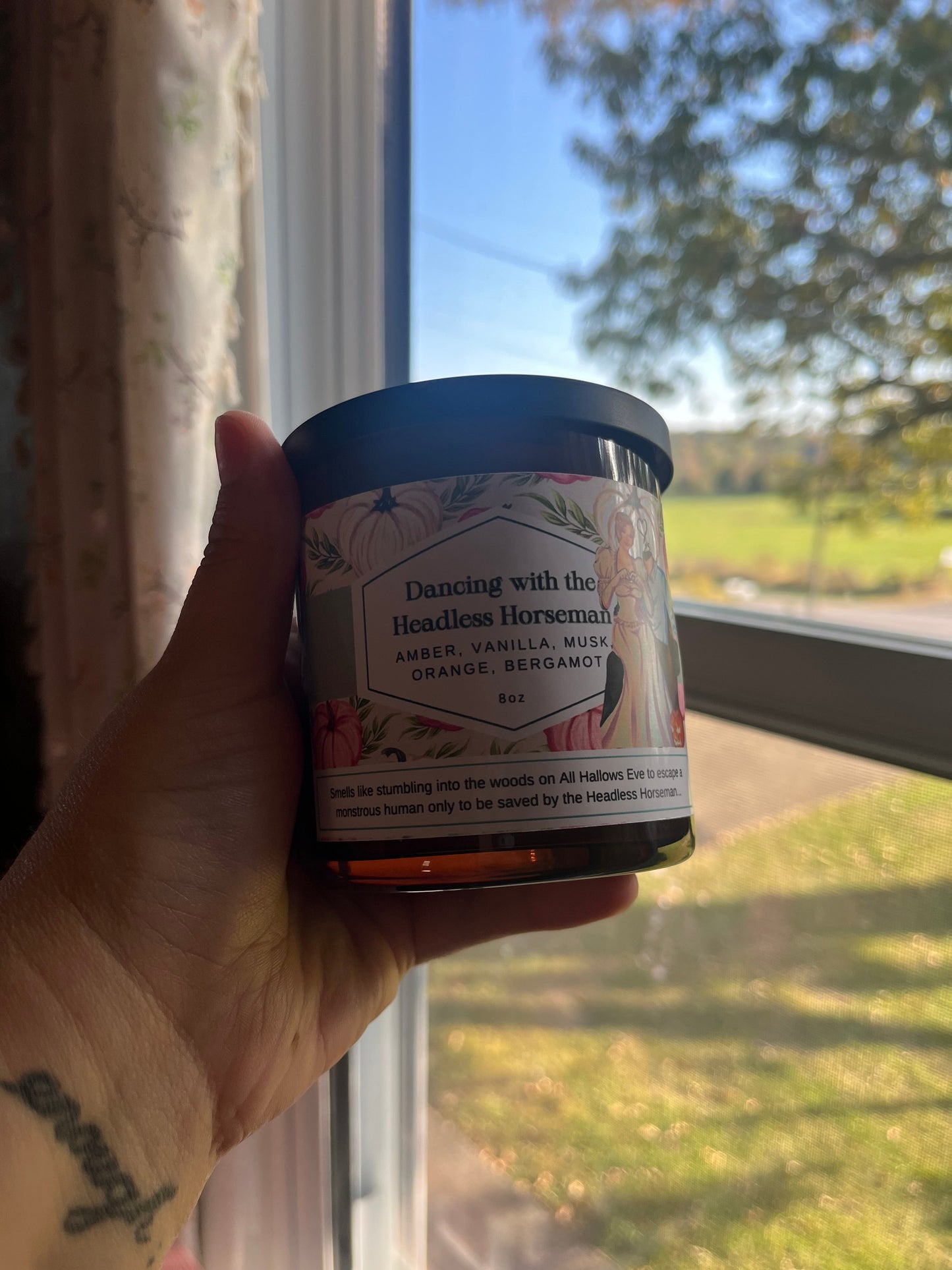 Dancing with the Headless Horseman 8oz Candle