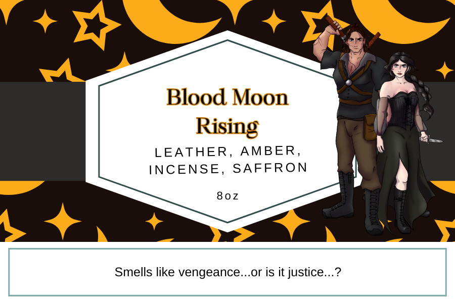 Blood Moon Rising 8oz Candle