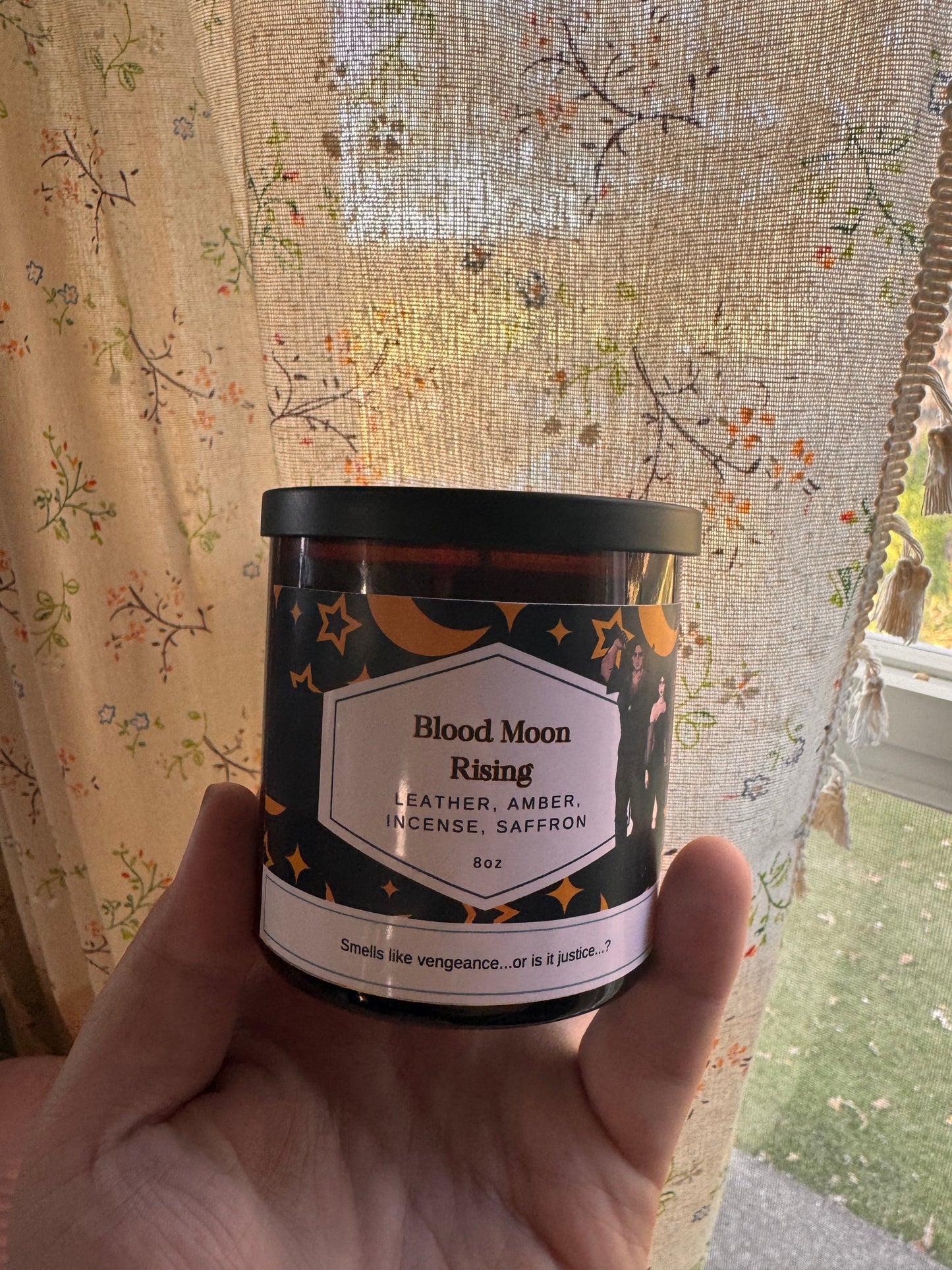 Blood Moon Rising 8oz Candle