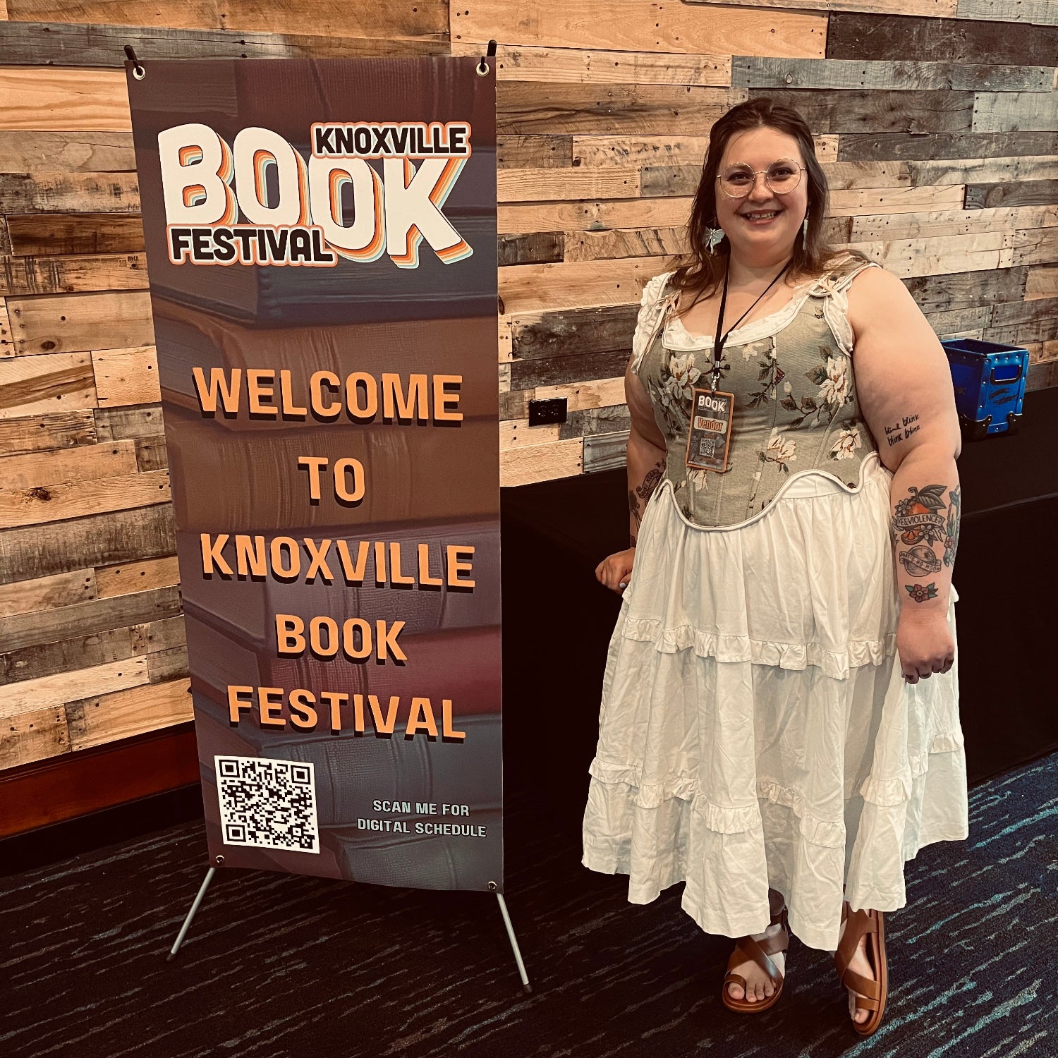Emily Green Downey at the Knoxville Book Festival