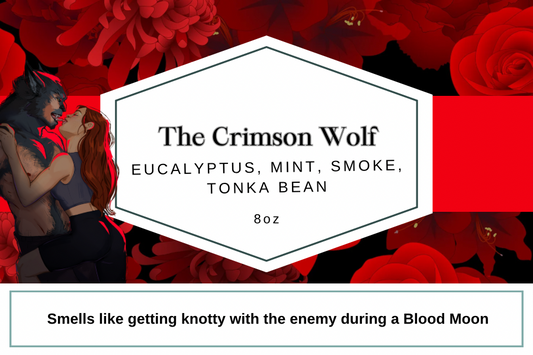 The Crimson Wolf 8oz Candle