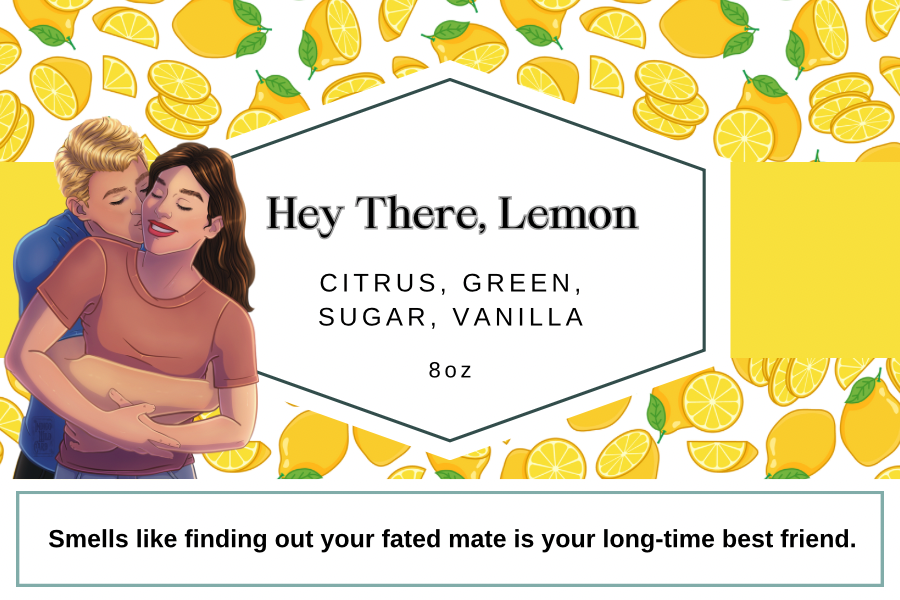 HOWL - Hey There, Lemon 8oz Candle