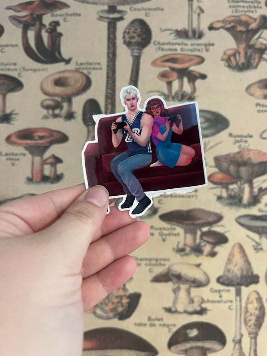 By the Fae Character Art Sticker