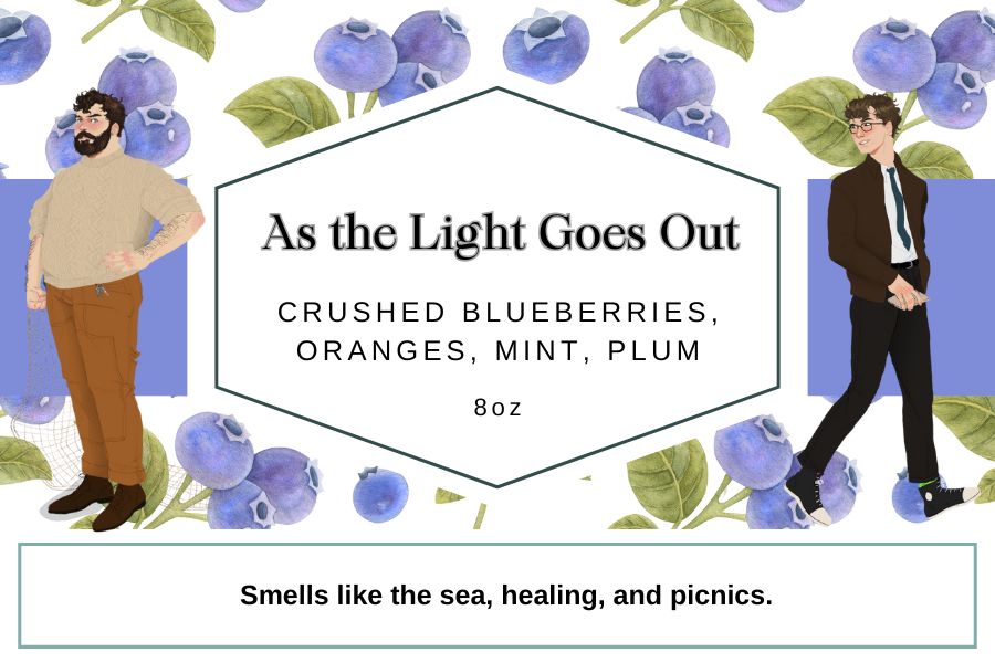 As the Light Goes Out 8oz Candle