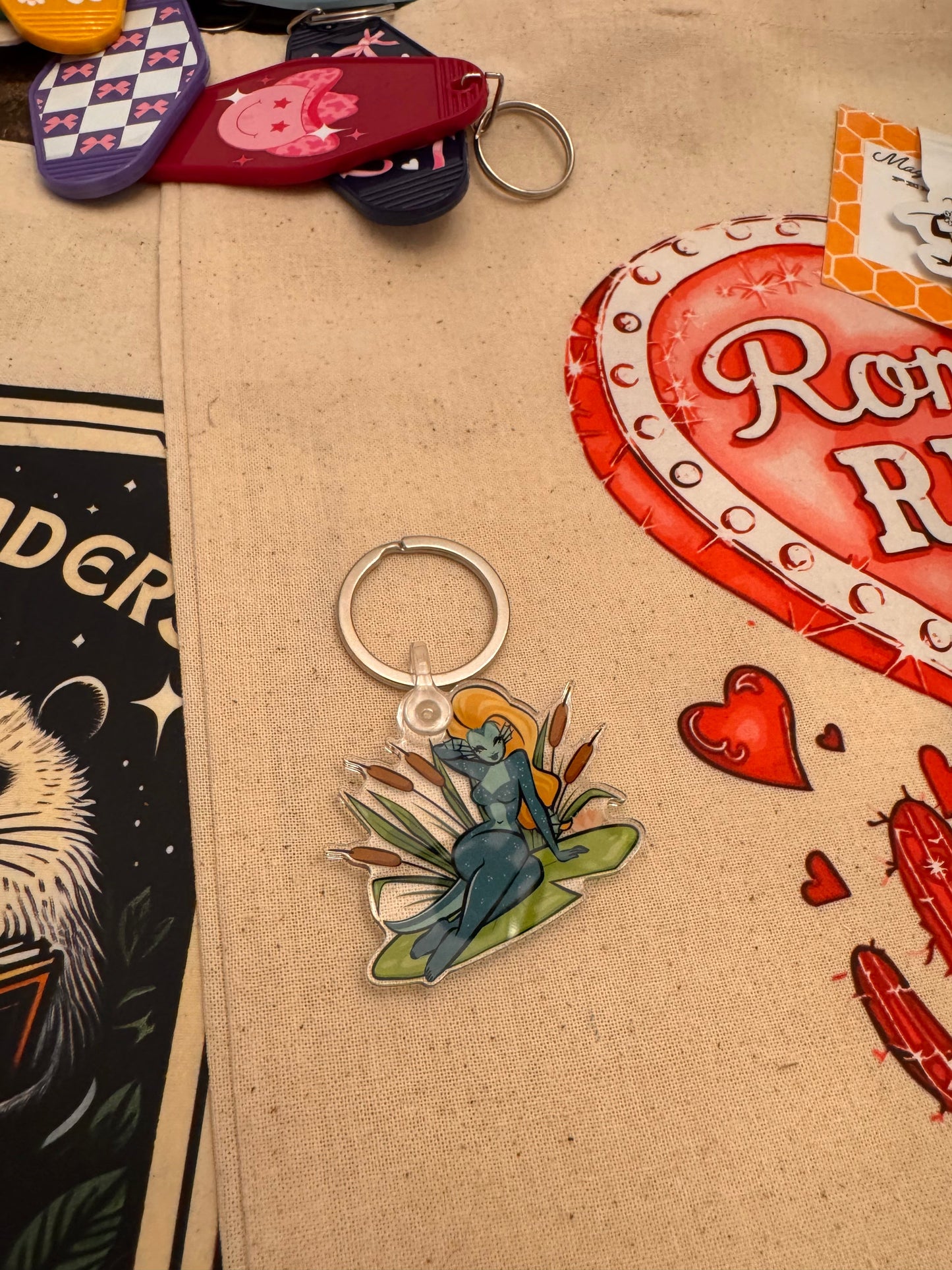 Femme Fatale Keychain