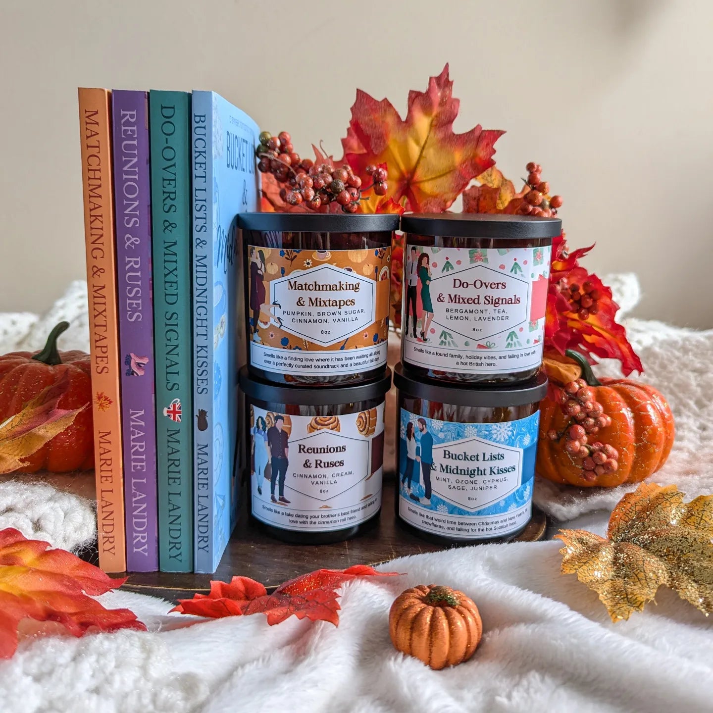 Matchmaking and Mixtapes 8oz Candle