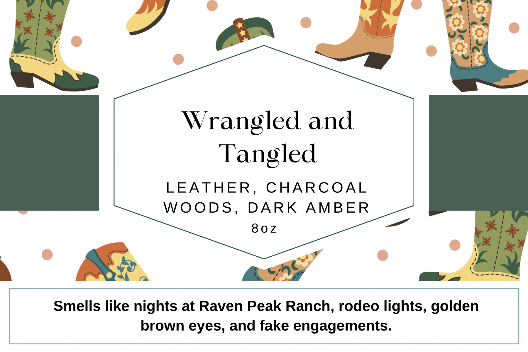 Wrangled and Tangled 8oz Candle