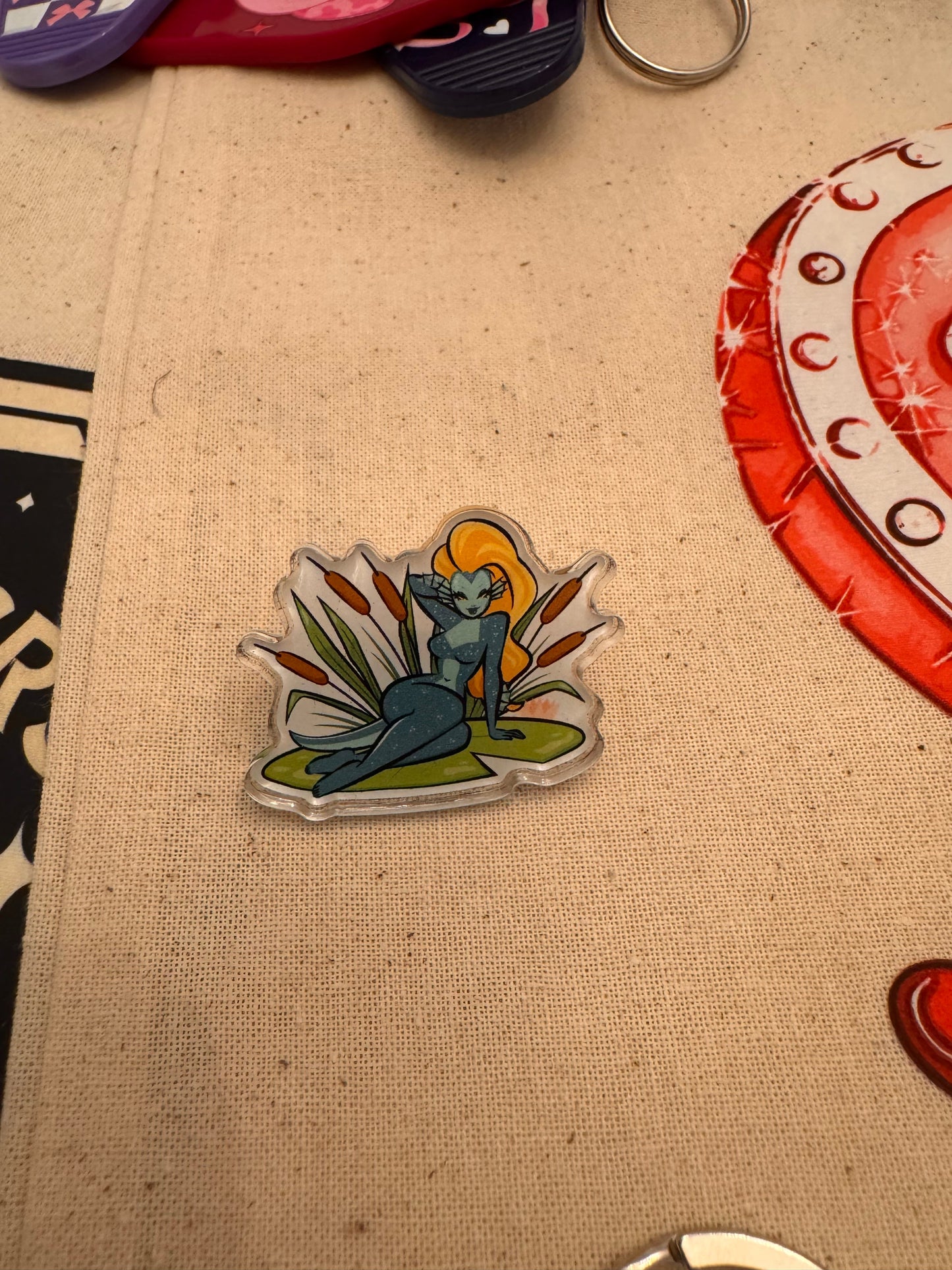 Femme Fatale Acrylic Pins