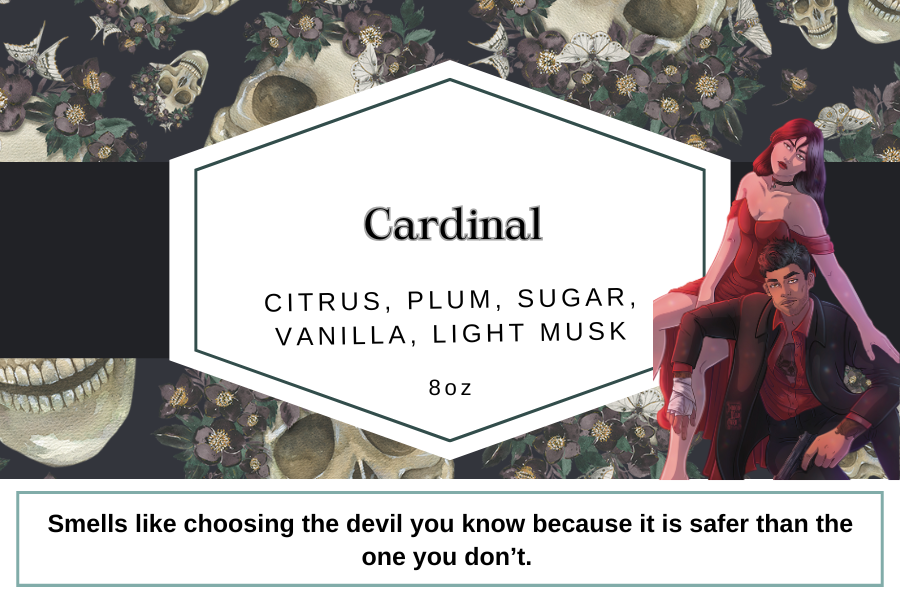 Cardinal 8oz Candle