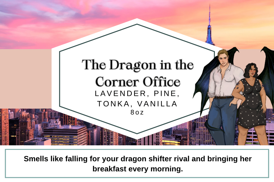 The Dragon in the Corner Office 8oz Candle