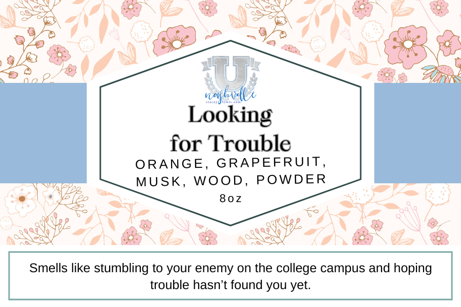 Looking for Trouble 8oz Candle