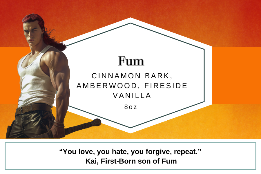 Fum 8oz Candle