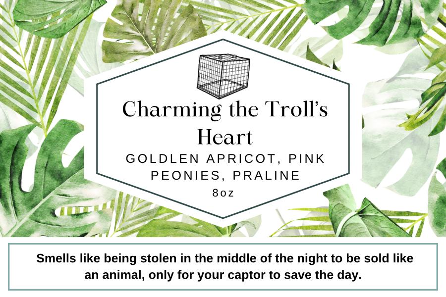 Charming the Troll’s Heart 8oz Candle
