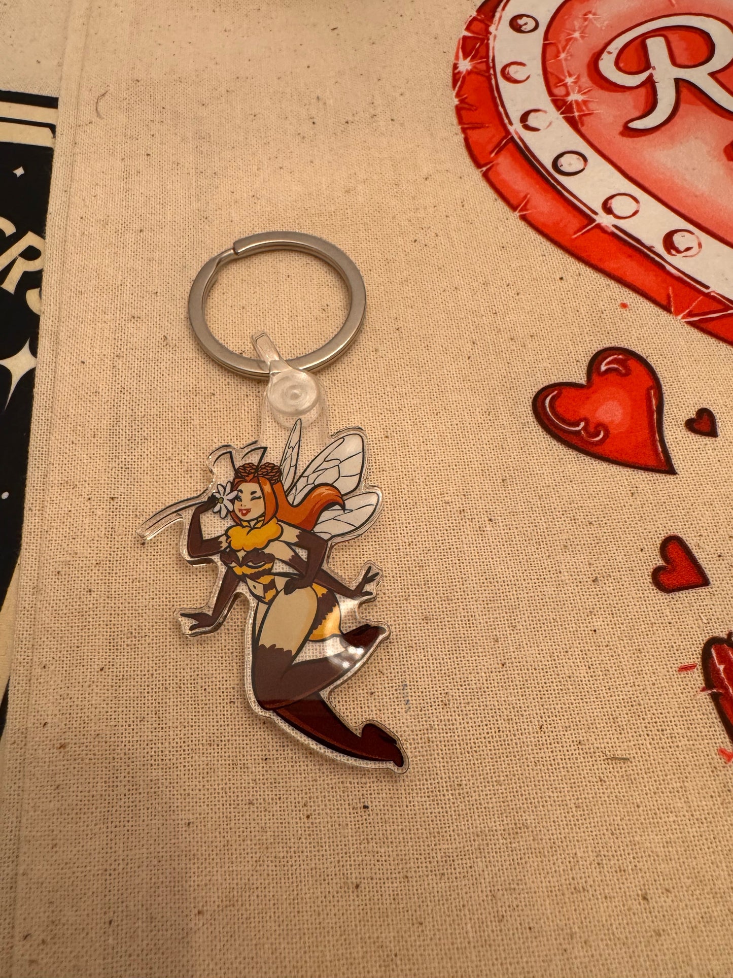 Femme Fatale Keychain