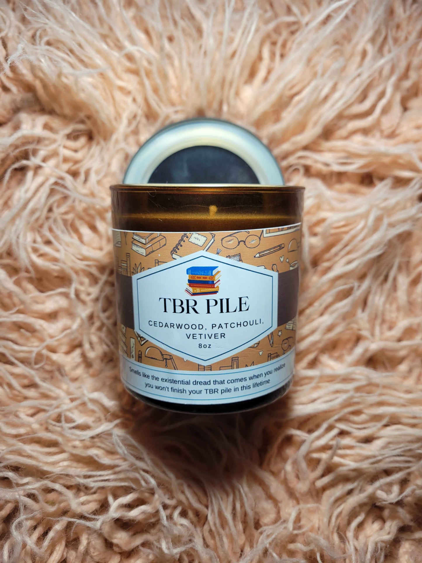 TBR PILE 8oz Candle