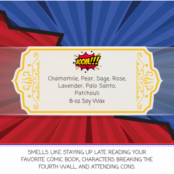 BOOM!!! 8oz Candle
