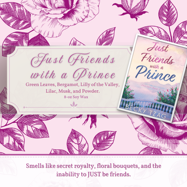 Just Friends with a Prince 8oz Candle