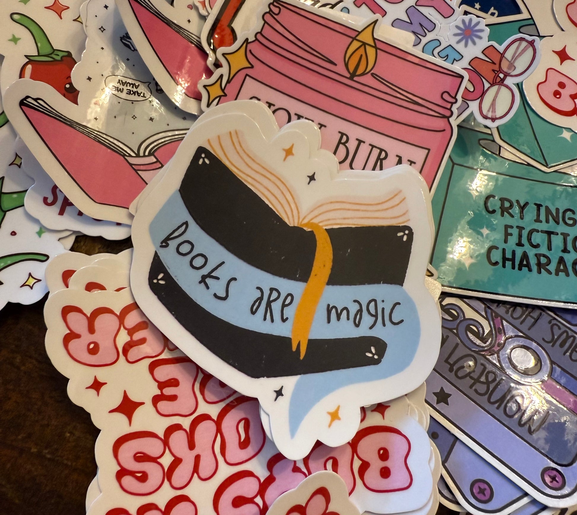 Books are Magic Sticker