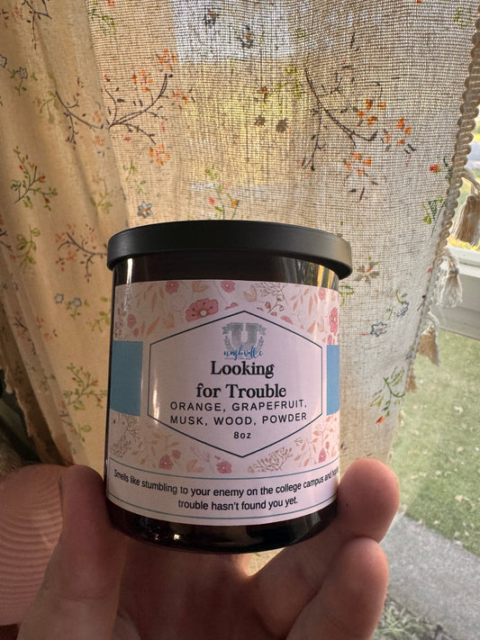 Looking for Trouble 8oz Candle