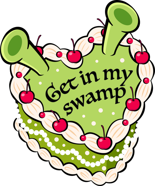 Get In My Swamp 3in Sticker