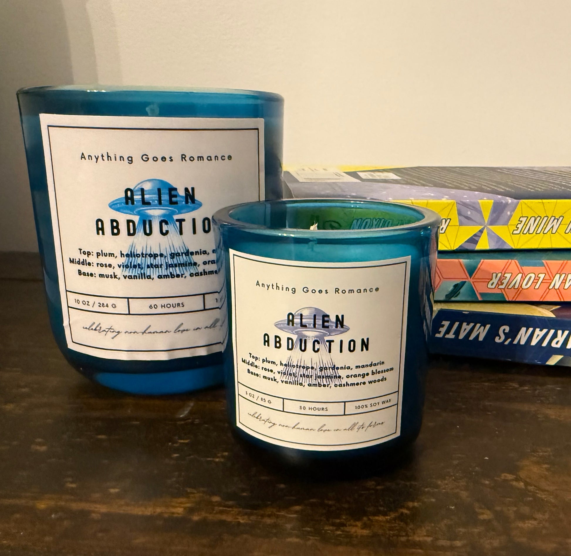 Alien Abduction Soy Wax Candle: An Anything Goes Romance Exclusive