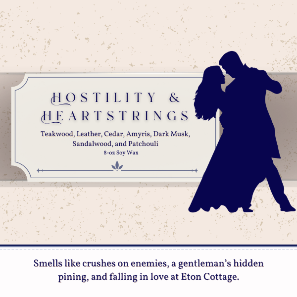Hostility & Heartstrings 8oz Candle