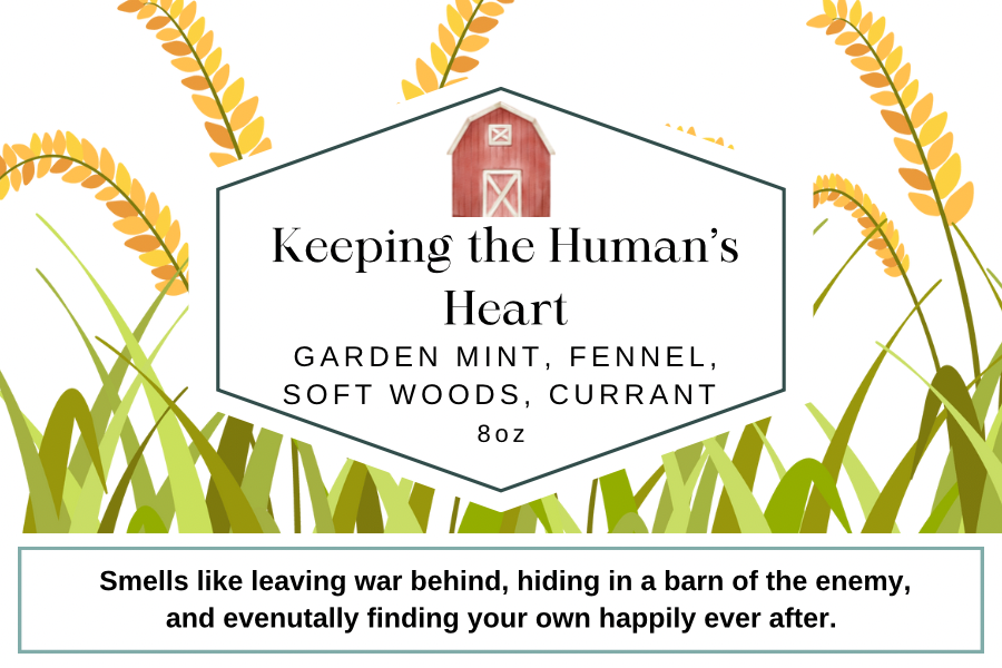 Keeping the Human’s Heart 8oz Candle