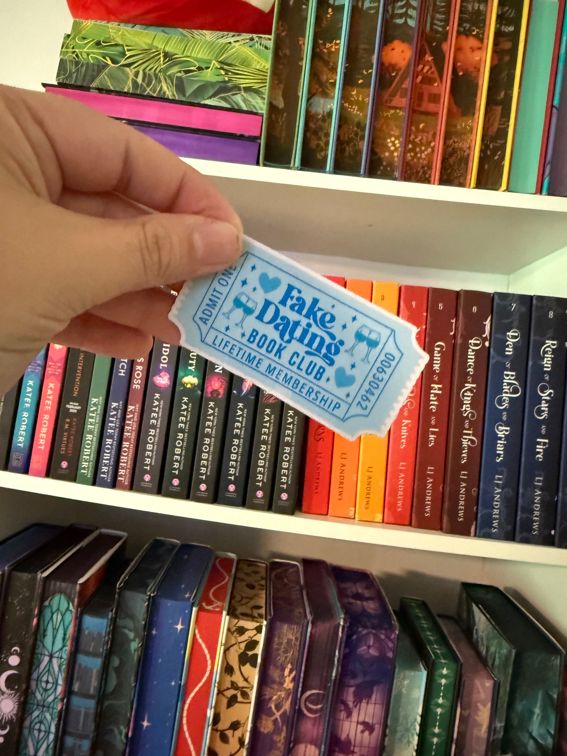 Fake Dating Book Club Sticker