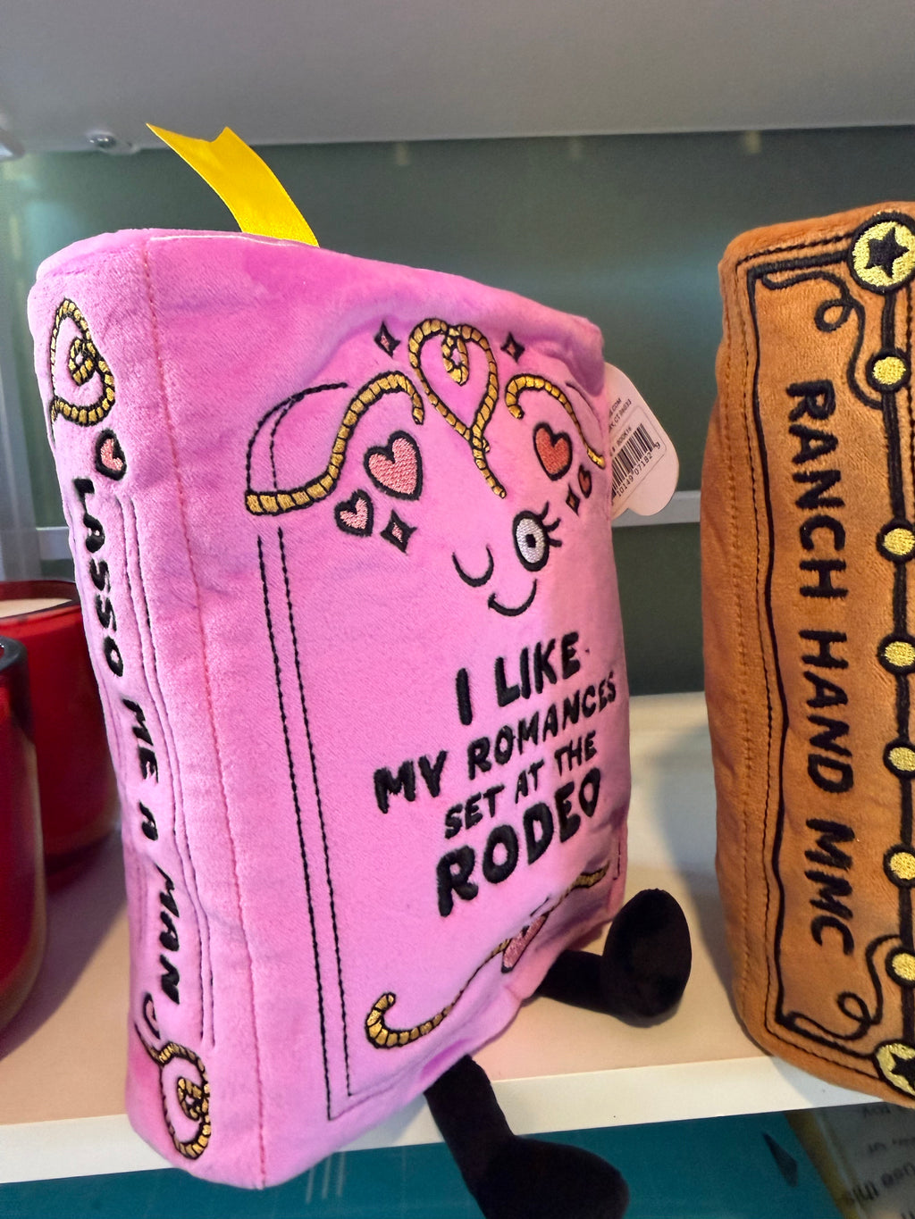 I Like My Romances Set At The Rodeo PUNCHKINS Book Plush