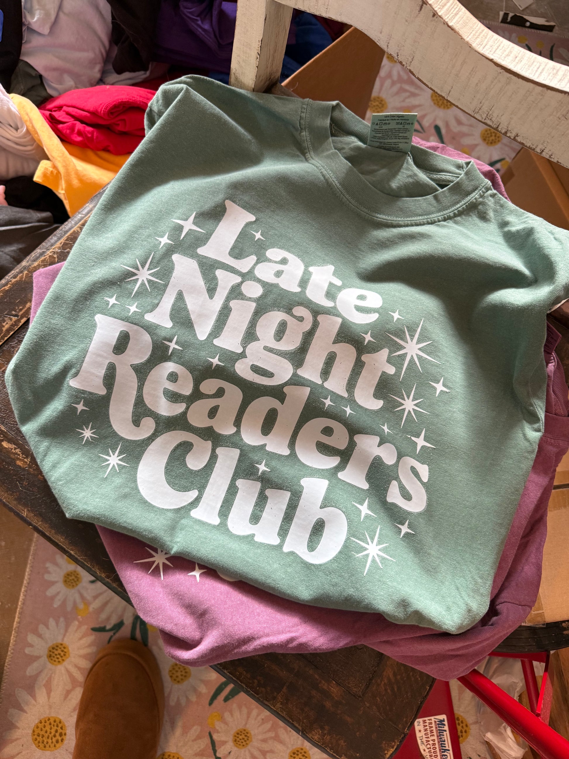 Late Night Readers Club T-Shirt