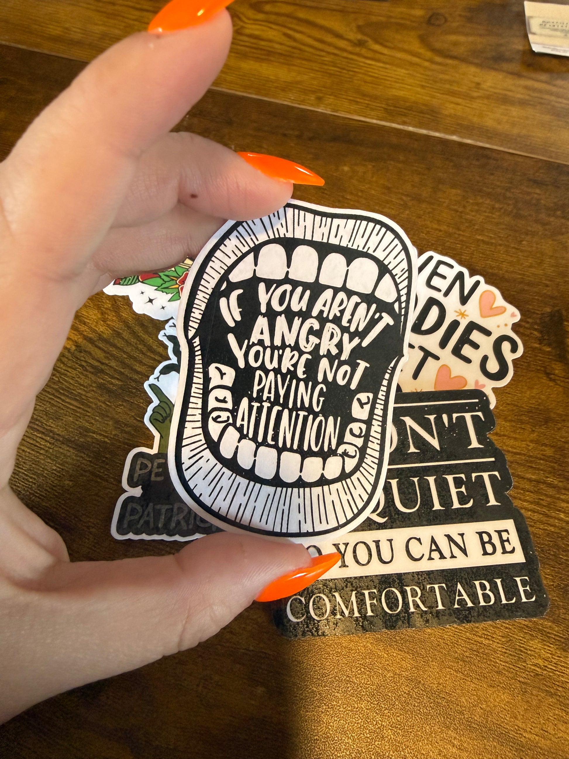 Pay Attention Sticker