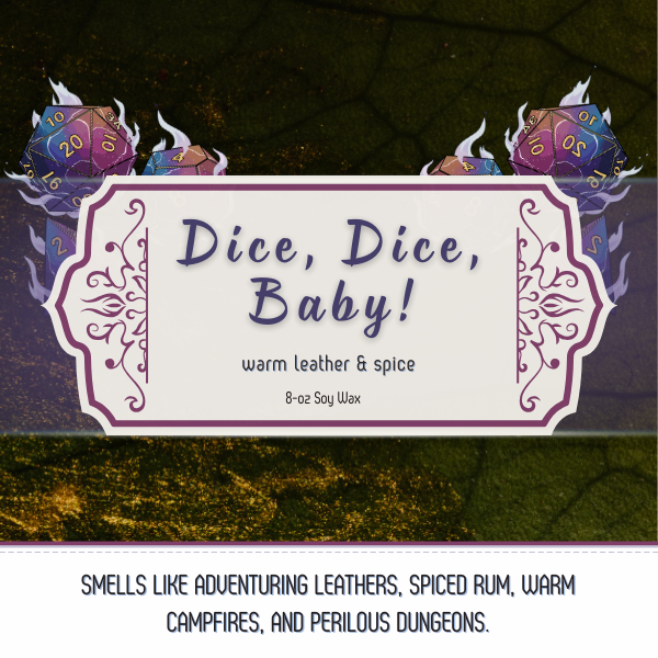 Mystery Dice Candles