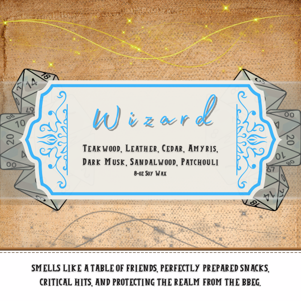 TTRPG 8oz Class Candles