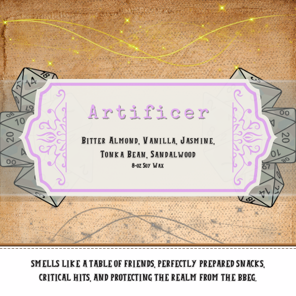 TTRPG 8oz Class Candles