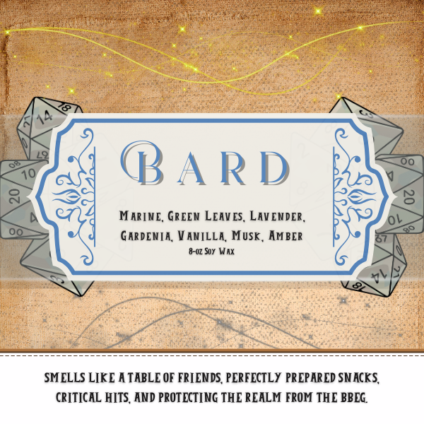 TTRPG 8oz Class Candles