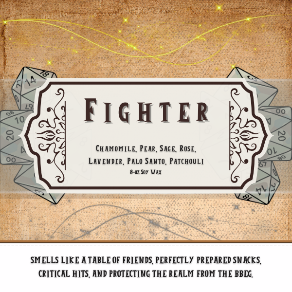 TTRPG 8oz Class Candles