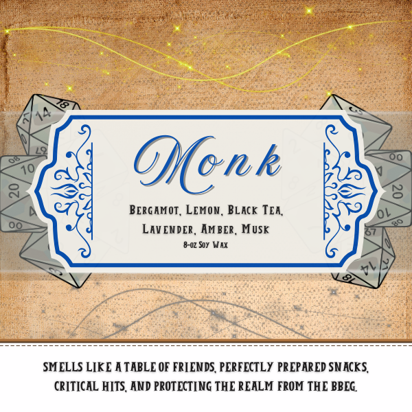 TTRPG 8oz Class Candles