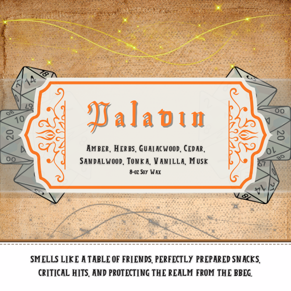 TTRPG 8oz Class Candles