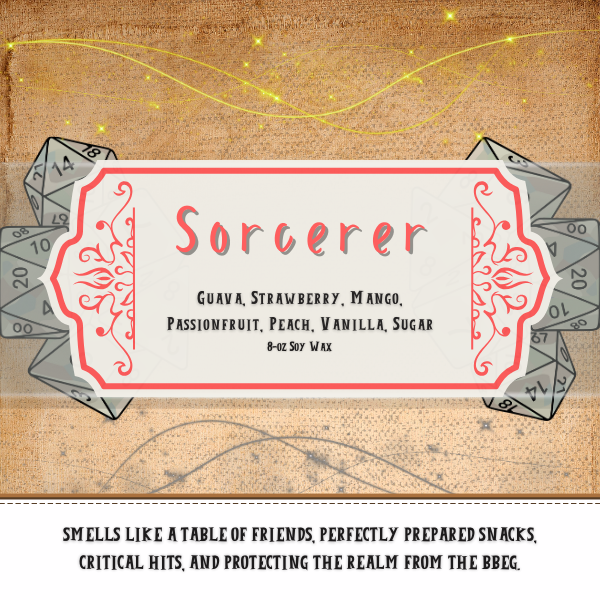 TTRPG 8oz Class Candles