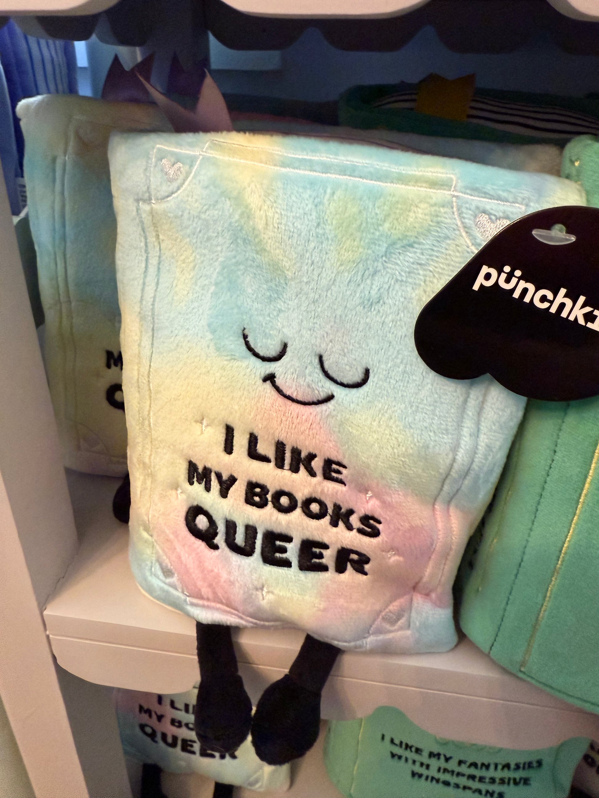 I Like My Books Queer PUNCHKINS Book Plush