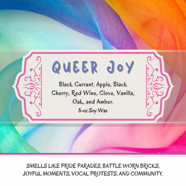 Queer Joy 8oz Candle
