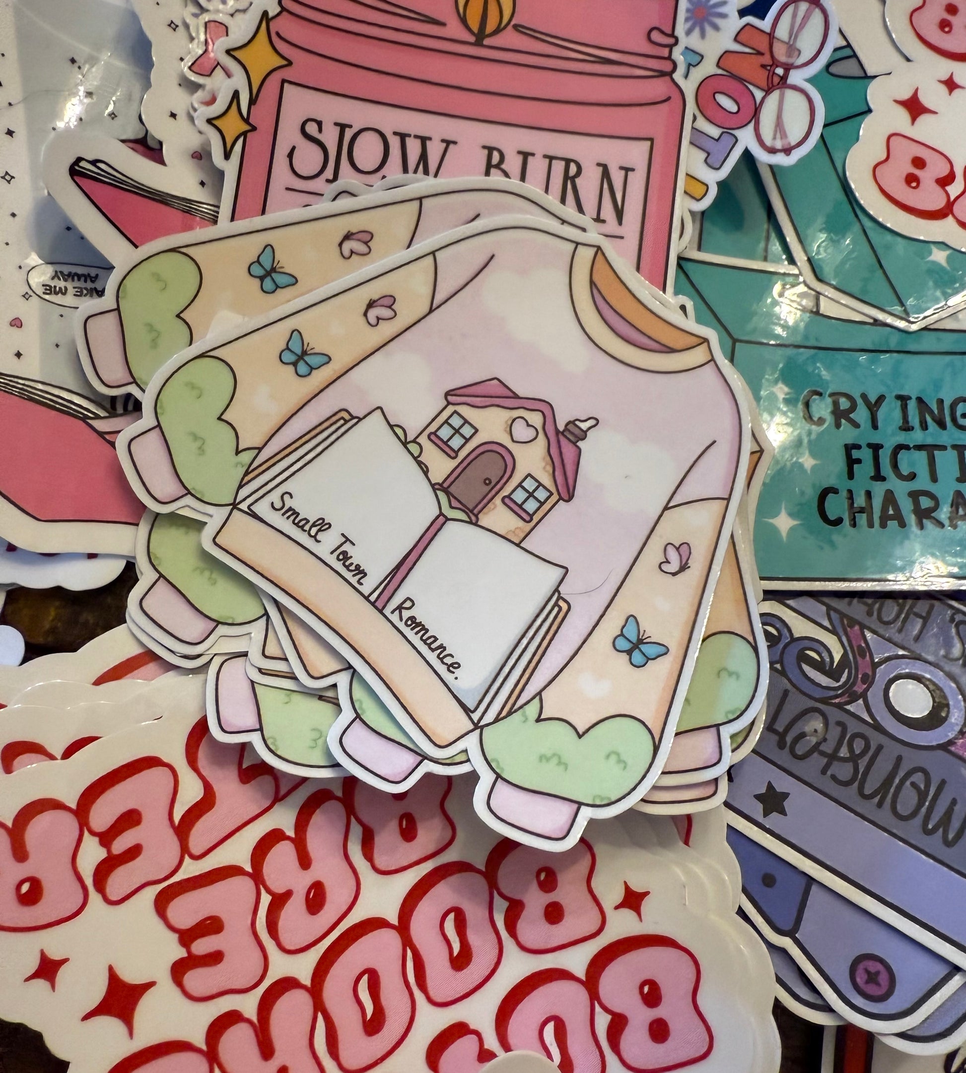 Book Sweater 3in Sticker