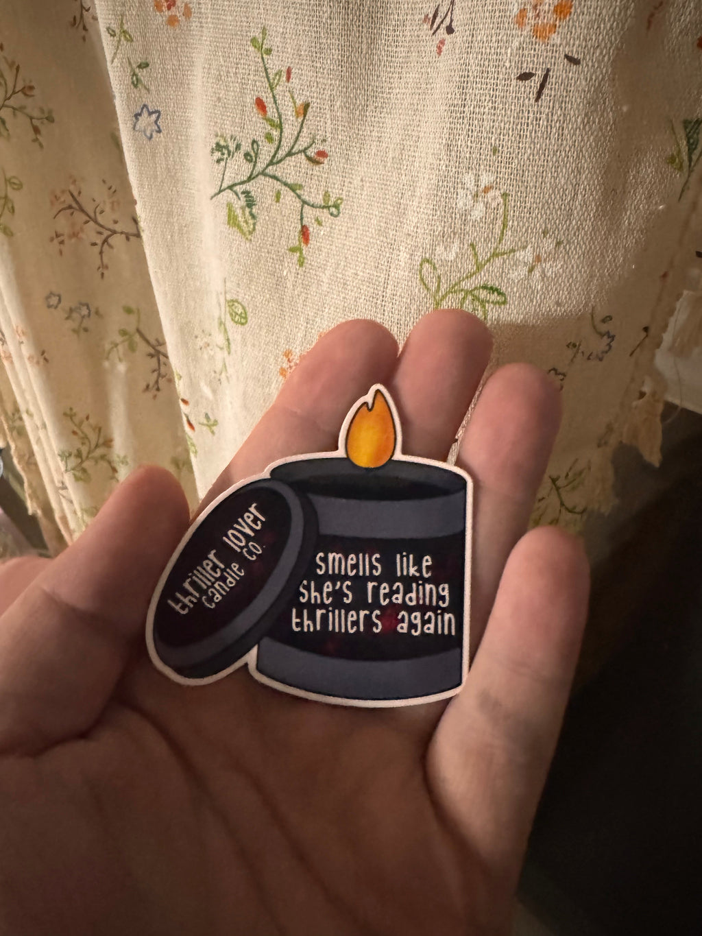 Candle Genre Sticker